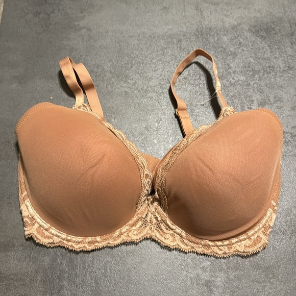 NEW! Natori feather bra color: cinnamon - Picture 4 of 6